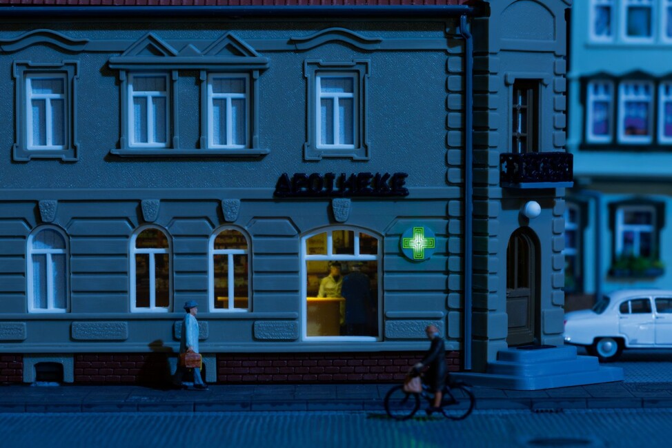 Auhagen 58109 LED-Beleuchtung Apothekenkreuz TT