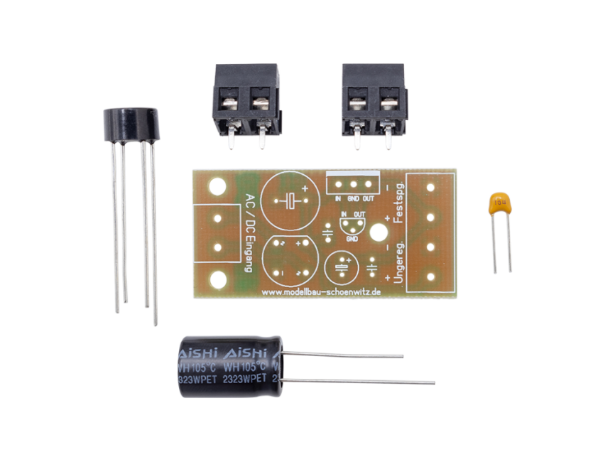 Schönwitz 50100 Brückengleichrichtermodul 2A Bausatz V1.0