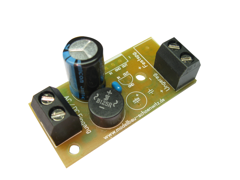 Schönwitz 50099 Brückengleichrichtermodul 2A Fertigbaustein V1.0