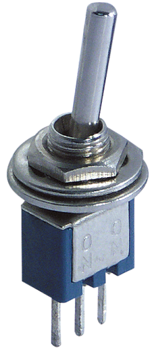 Schönwitz 51025 10 Stück Mikro Subminiatur Kippschalter 3-polig EIN / EIN 2 Stellungen 250V 1A