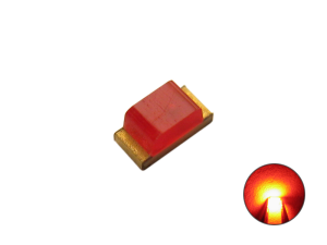 Sch&ouml;nwitz 50607 LED SMD 0603 rot diffus eingef&auml;rbt