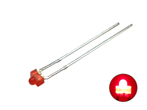 Sch&ouml;nwitz 50647 LED 1,8mm rot diffus eingef&auml;rbt