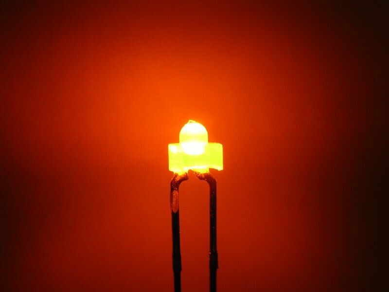 Schönwitz 50650 LED 1,8mm orange diffus eingefärbt