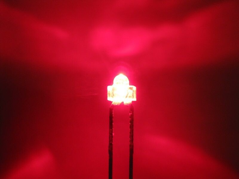 Schönwitz 50644 LED 1,8mm rot klar