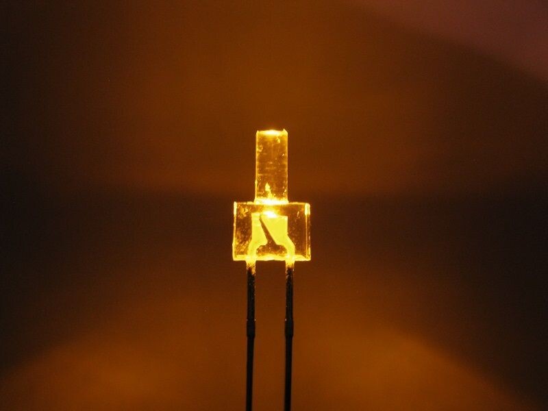 Schönwitz 50639 Tower LED lang 2mm gelb klar