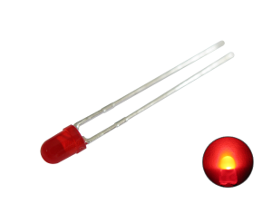 Sch&ouml;nwitz 50599 LED 3mm rot diffus Low-Current