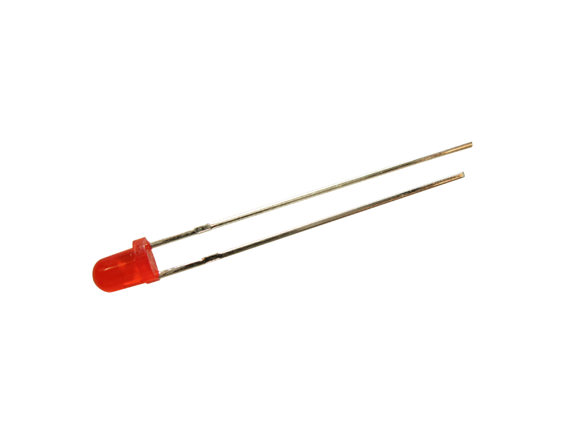 Schönwitz 50631 LED 3mm rot diffus eingefärbt Standard