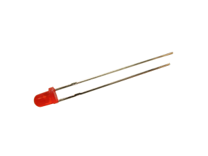 Sch&ouml;nwitz 50631 LED 3mm rot diffus eingef&auml;rbt...