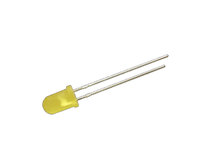 Sch&ouml;nwitz 50633 LED 5mm gelb diffus eingef&auml;rbt...