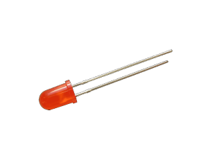 Sch&ouml;nwitz 50635 LED 5mm rot diffus eingef&auml;rbt...