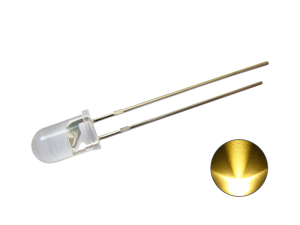 Sch&ouml;nwitz 50665 LED 5mm warmwei&szlig; Geh&auml;use...