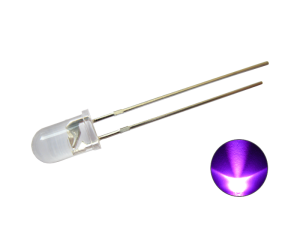 Sch&ouml;nwitz 50667 LED 5mm pink / lila Geh&auml;use...