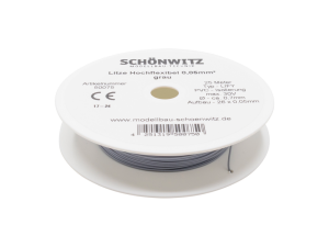 Sch&ouml;nwitz 50075 25 Meter Miniaturkabel Litze LIFY...