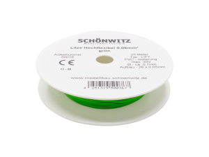 Sch&ouml;nwitz 50076 25 Meter Miniaturkabel Litze LIFY...