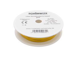 Sch&ouml;nwitz 50062 25 Meter Miniaturkabel Litze LIFY...