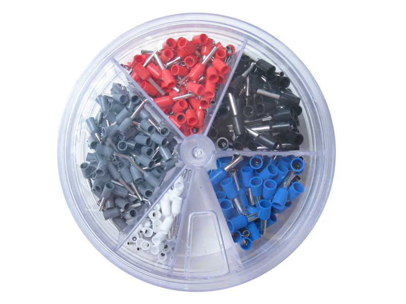 Schönwitz 11176 Aderendhülsen isoliert Sortiment Set in Dose 400 Teile