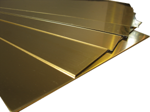 Sch&ouml;nwitz 50499 Messingblech 400 mm x 200 mm x 1,2 mm