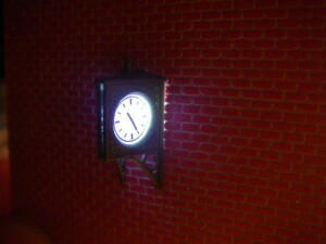 Sch&ouml;nwitz 50010 Historische Bahnhofsuhr mit...