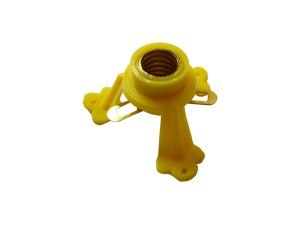 Sch&ouml;nwitz 50181 Beleuchtungssockel Stegfassung gelb...