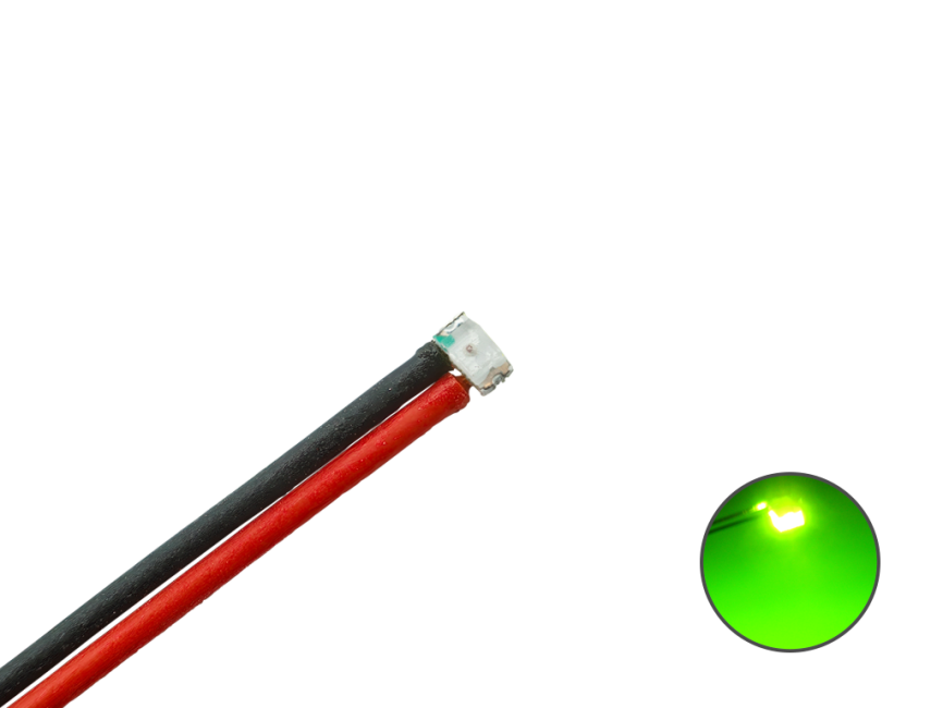 Schönwitz 50029 10 Stück LED SMD 0603 mit Kabel grün für Car System