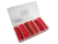 Sch&ouml;nwitz 11851 Schrumpfschlauch Sortiment Set 100 Teile 10cm rot