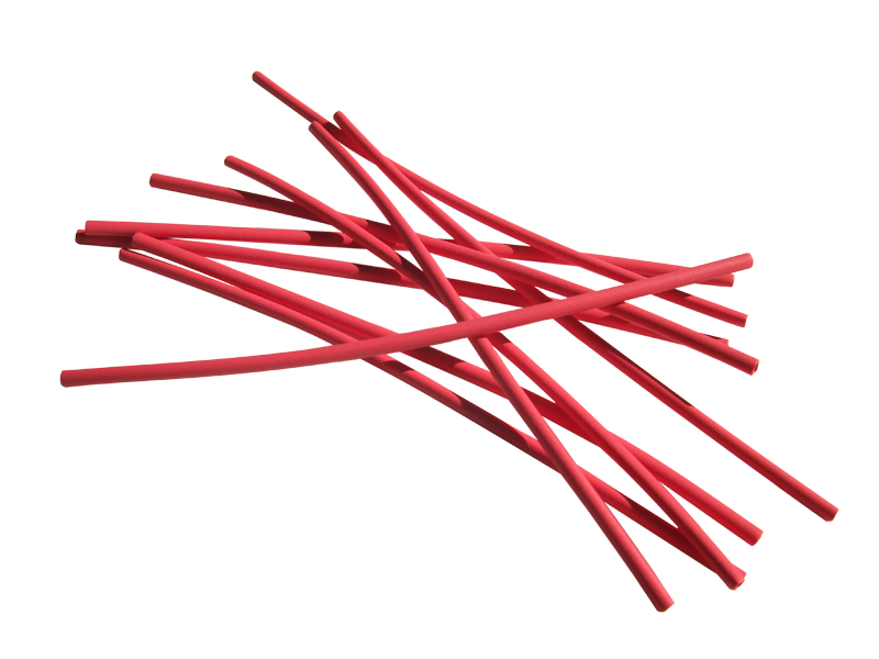 Schönwitz 50160 1 Meter Schrumpfschlauch 1,2 mm auf 0,6 mm rot