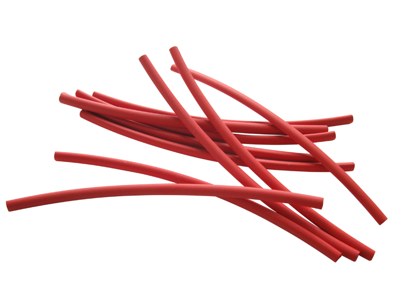 Schönwitz 50165 1 Meter Schrumpfschlauch 2,4 mm auf 1,2 mm rot