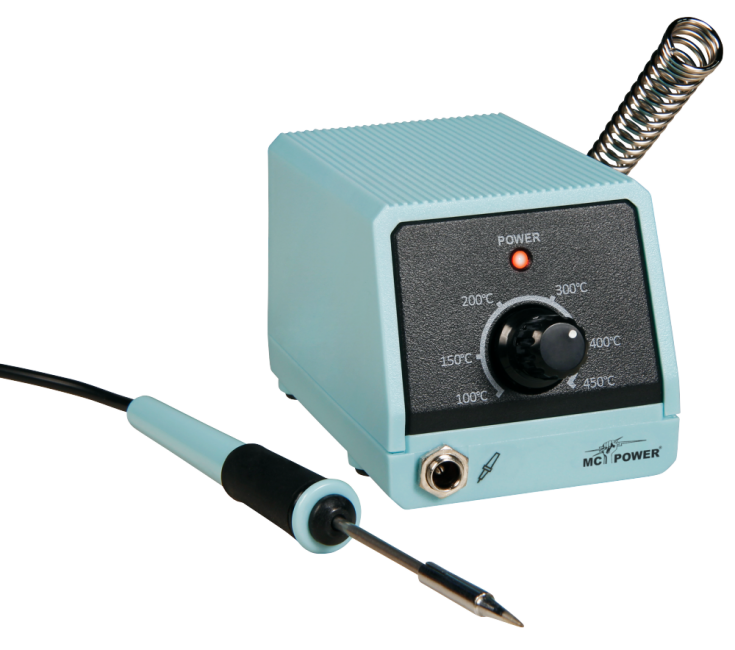 Schönwitz 30735 Mini Lötkolben Lötstation 8 Watt MLS-98 blau 100-450°C