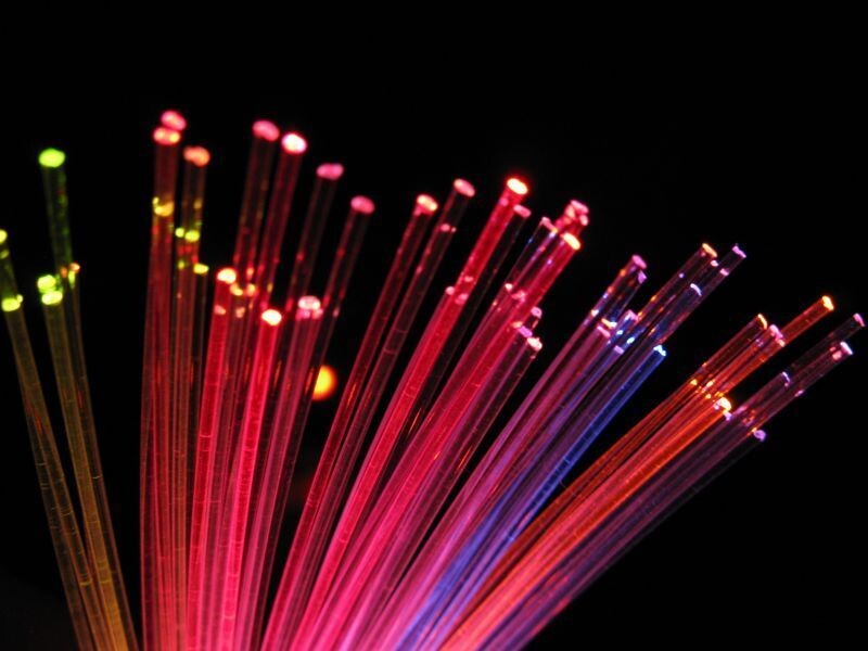 Schönwitz 50193 2 Meter 2,5mm LWL Lichtwellenleiter Lichtleiter Glasfaserkabel Lichtfaser