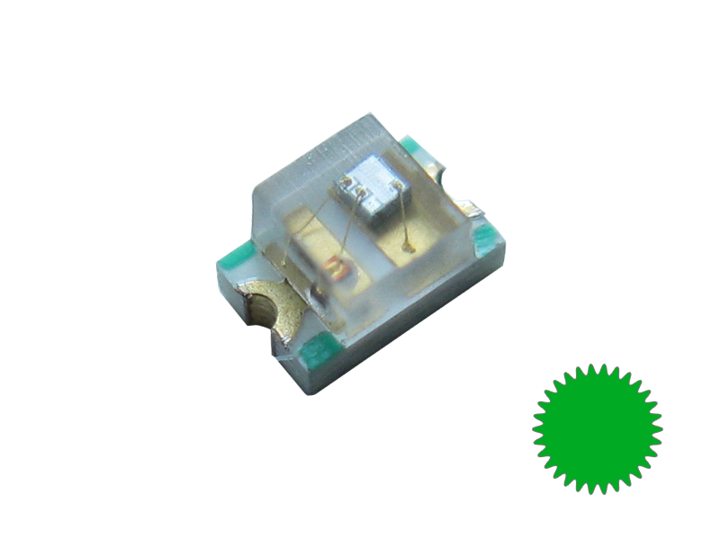 Schönwitz 50750 LED SMD 0805 Blink LED blinkend Blinklicht grün / truegreen