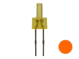 Sch&ouml;nwitz 50803 Tower LED lang 2mm orange / amber...