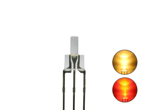 Sch&ouml;nwitz 50805 DUO Bi-Color LED 2mm lang klar 3pin...