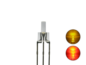 Sch&ouml;nwitz 50815 DUO Bi-Color LED 2mm lang klar 3pin...