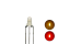 Sch&ouml;nwitz 50820 DUO Bi-Color LED 3mm diffus 3pin Anode gelb / rot
