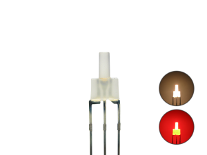 Sch&ouml;nwitz 50821 DUO Bi-Color LED 2mm lang diffus...