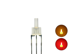 Sch&ouml;nwitz 50823 DUO Bi-Color LED 2mm lang diffus...