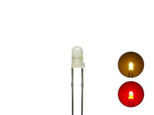 Sch&ouml;nwitz 50825 DUO Bi-Color Bipolar LED 3mm 2pin...