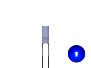 Sch&ouml;nwitz 50834 LED Zylinder 3mm diffus blau