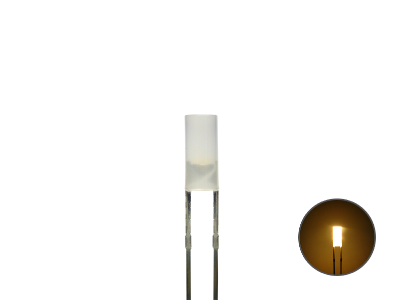 Schönwitz 50835 LED Zylinder 3mm diffus warmweiß