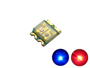 Sch&ouml;nwitz 50837 DUO Bi-Color LED SMD 0605 blau / rot