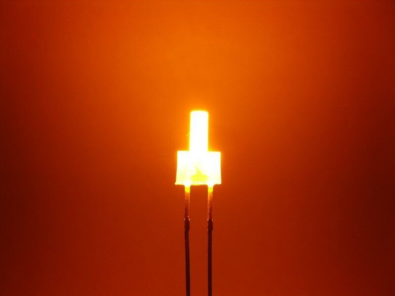 Schönwitz 50843 Tower LED lang 2mm orange / amber diffus