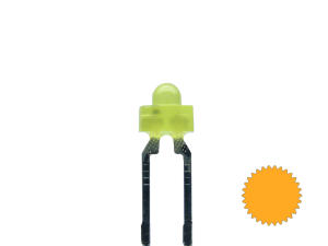 Sch&ouml;nwitz 50845 LED 1,8mm gelb diffus blinkend 1,8Hz