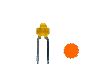 Sch&ouml;nwitz 50849 LED 1,8mm orange diffus blinkend 1,8Hz
