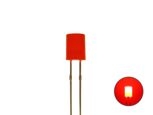 Sch&ouml;nwitz 50852 LED Zylinder 5mm diffus rot