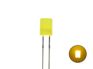 Sch&ouml;nwitz 50853 LED Zylinder 5mm diffus gelb