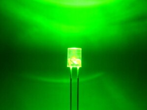 Sch&ouml;nwitz 50870 LED Zylinder 5mm klar gr&uuml;nlich...