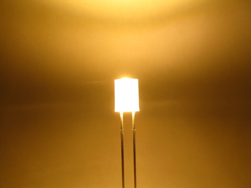 Schönwitz 50874 LED Zylinder 5mm klar warmweiß