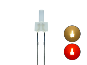 Sch&ouml;nwitz 50876 DUO LED 2mm lang Bipolar 2pin diffus...