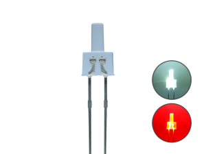 Sch&ouml;nwitz 50880 DUO LED 2mm lang Bipolar 2pin klar...