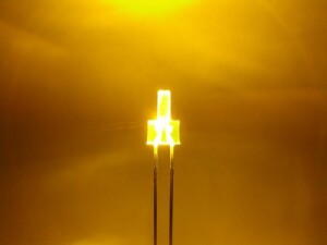 Sch&ouml;nwitz 50881 DUO LED 2mm lang Bipolar 2pin klar...